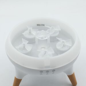 Jellyfish Puff Effect Aroma Diffuser with Colour-Changing LED